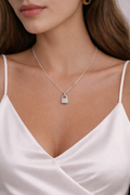 Collana Lucchetto Shine