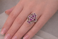 Anello Costellazione Magenta